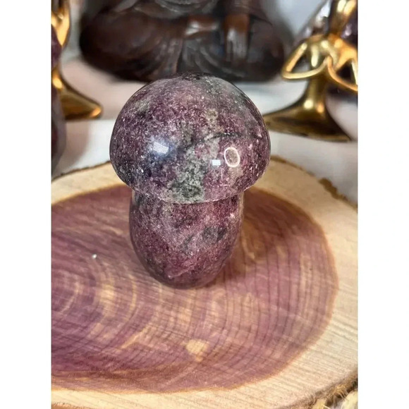 Rhodonite Mushroom - Picture 2 of 2